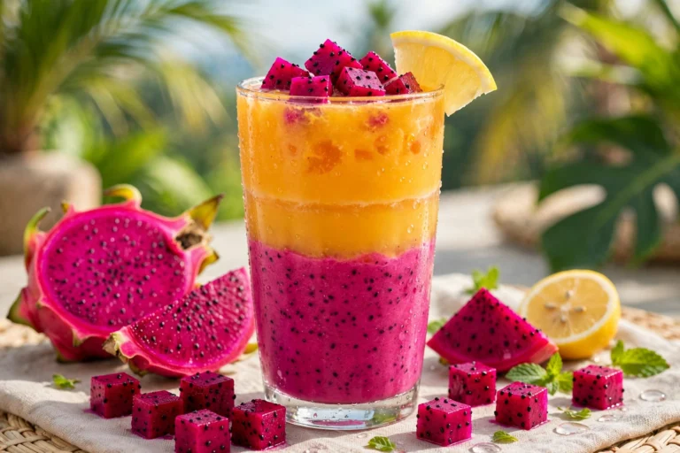 Dragon Sunrise Booster Mix'r — just 110 calories